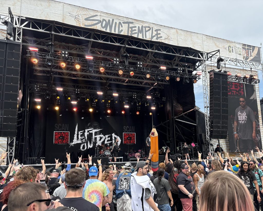 Left on Red at Sonic Temple 2026